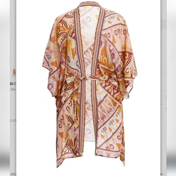 NWT AGUA BENDITA | Cora Leva Coverup Tunic - Picture 10 of 12